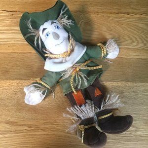 VTG Scarecrow Wizard of Oz Plush Beanie Warner Bro
